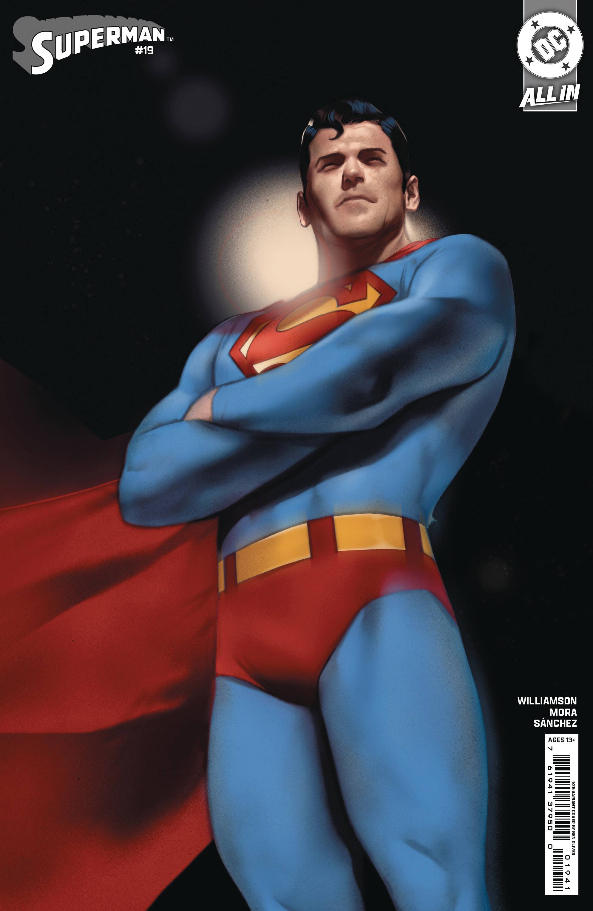 Superman #19 DC G 1:25 Ben Oliver 10/23/2024 | BD Cosmos