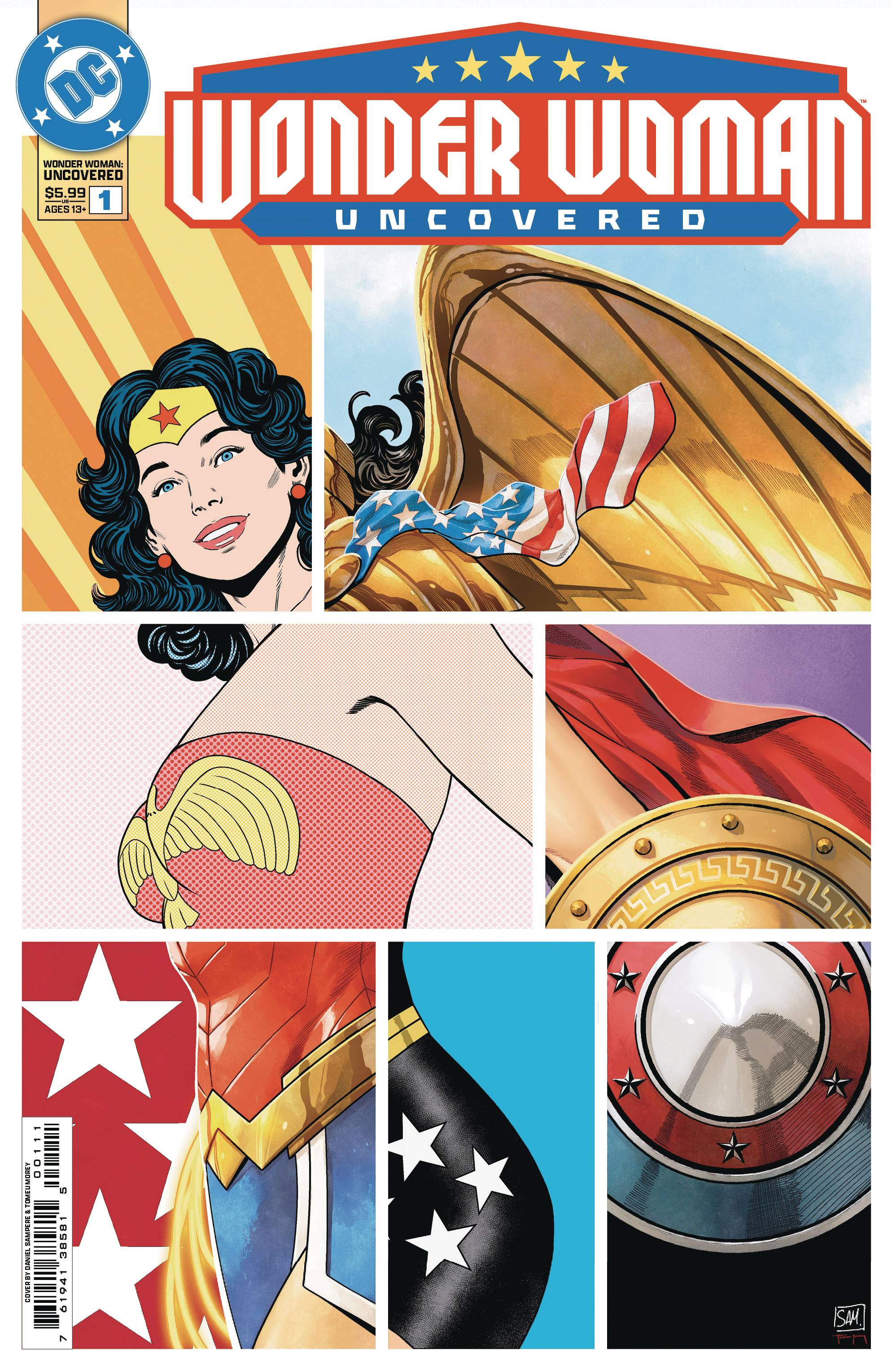 Wonder Woman Uncovered #1 DC A Daniel Sampere 10/30/2024 | BD Cosmos