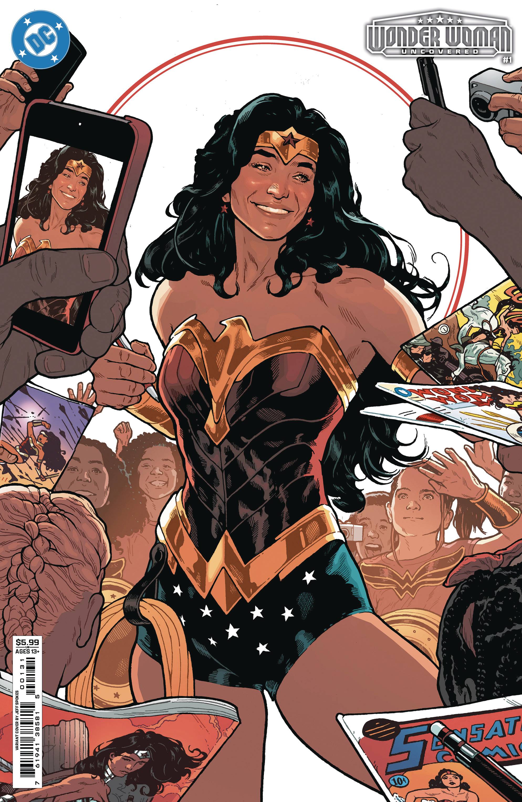 Wonder Woman Uncovered #1 DC C Jeff Spokes 10/30/2024 | BD Cosmos