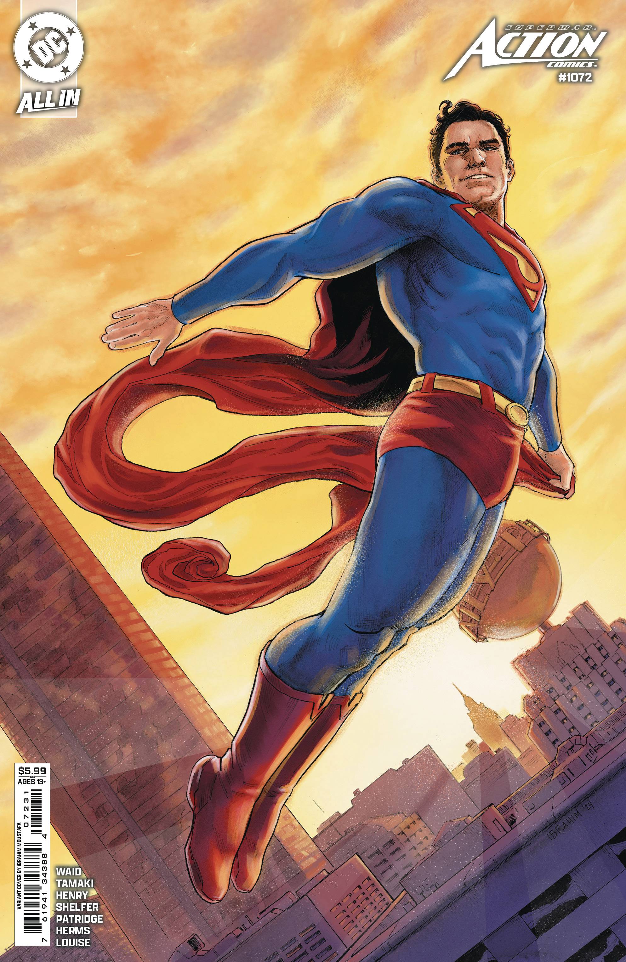 Action Comics #1072 DC C Ibrahim Moustafa 10/23/2024 | BD Cosmos