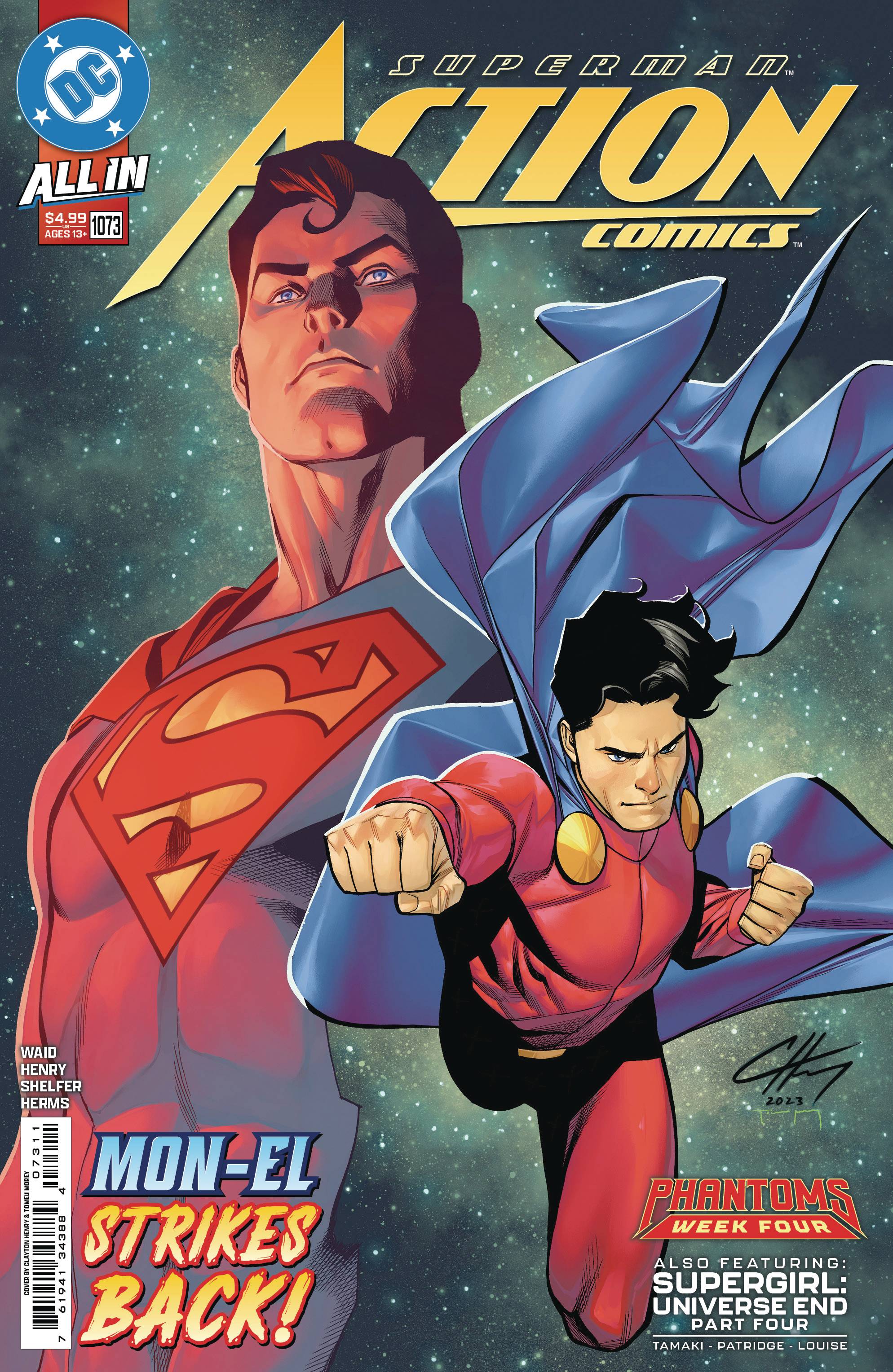 Action Comics #1073 DC A Clayton Henry 10/30/2024 | BD Cosmos