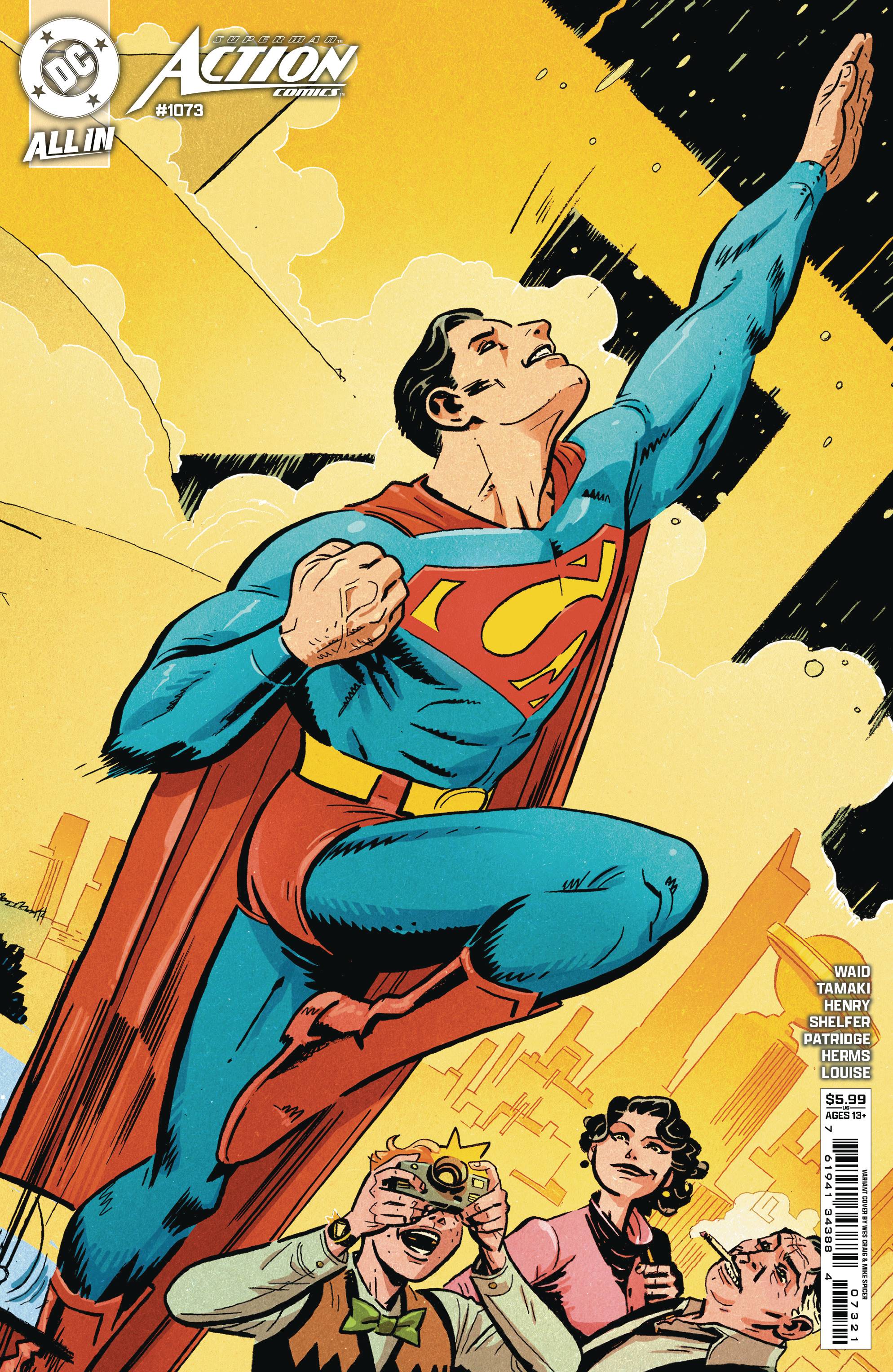 Action Comics #1073 DC B Wes Craig 10/30/2024 | BD Cosmos