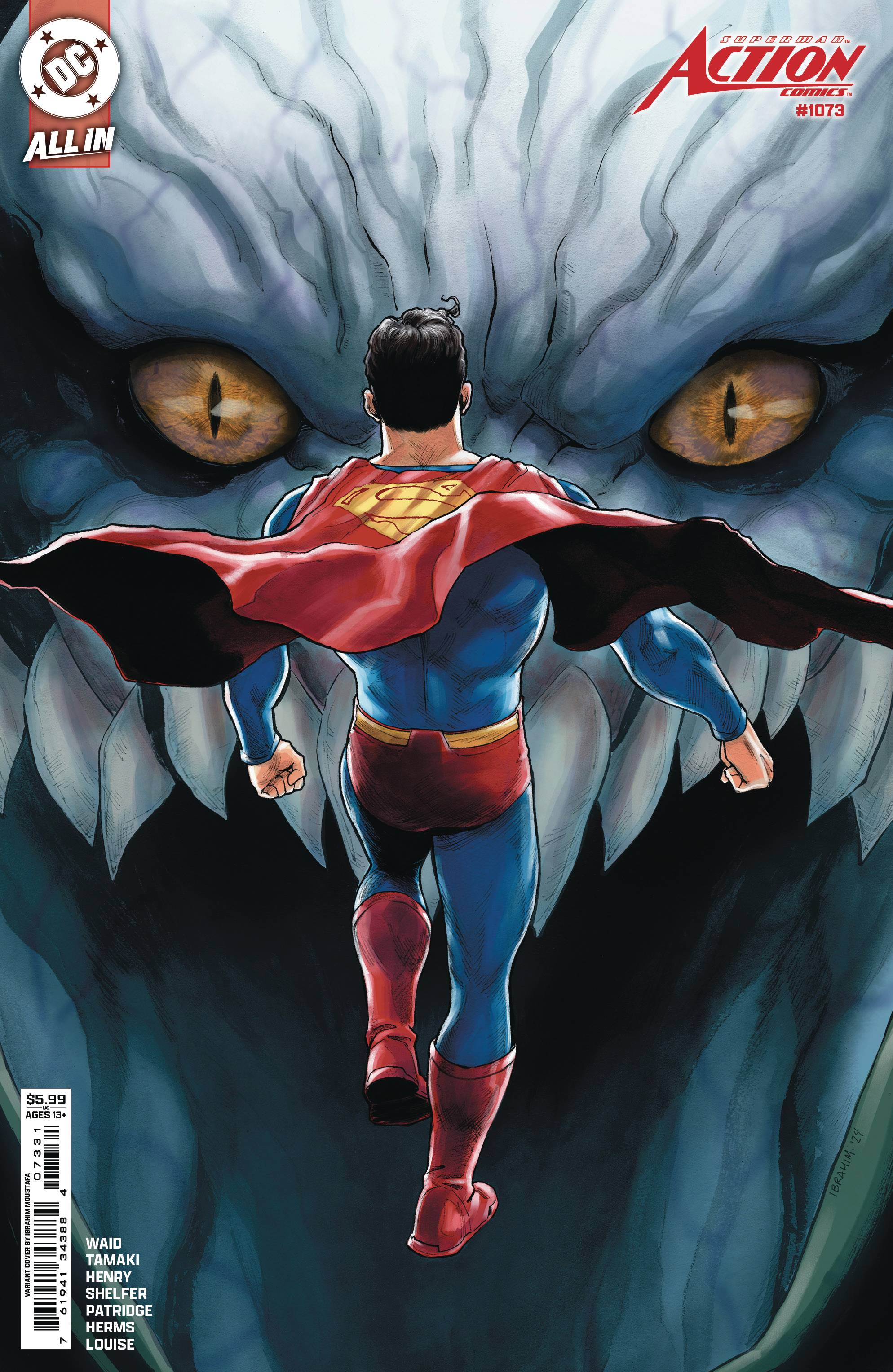 Action Comics #1073 DC C Ibrahim Moustafa 10/30/2024 | BD Cosmos