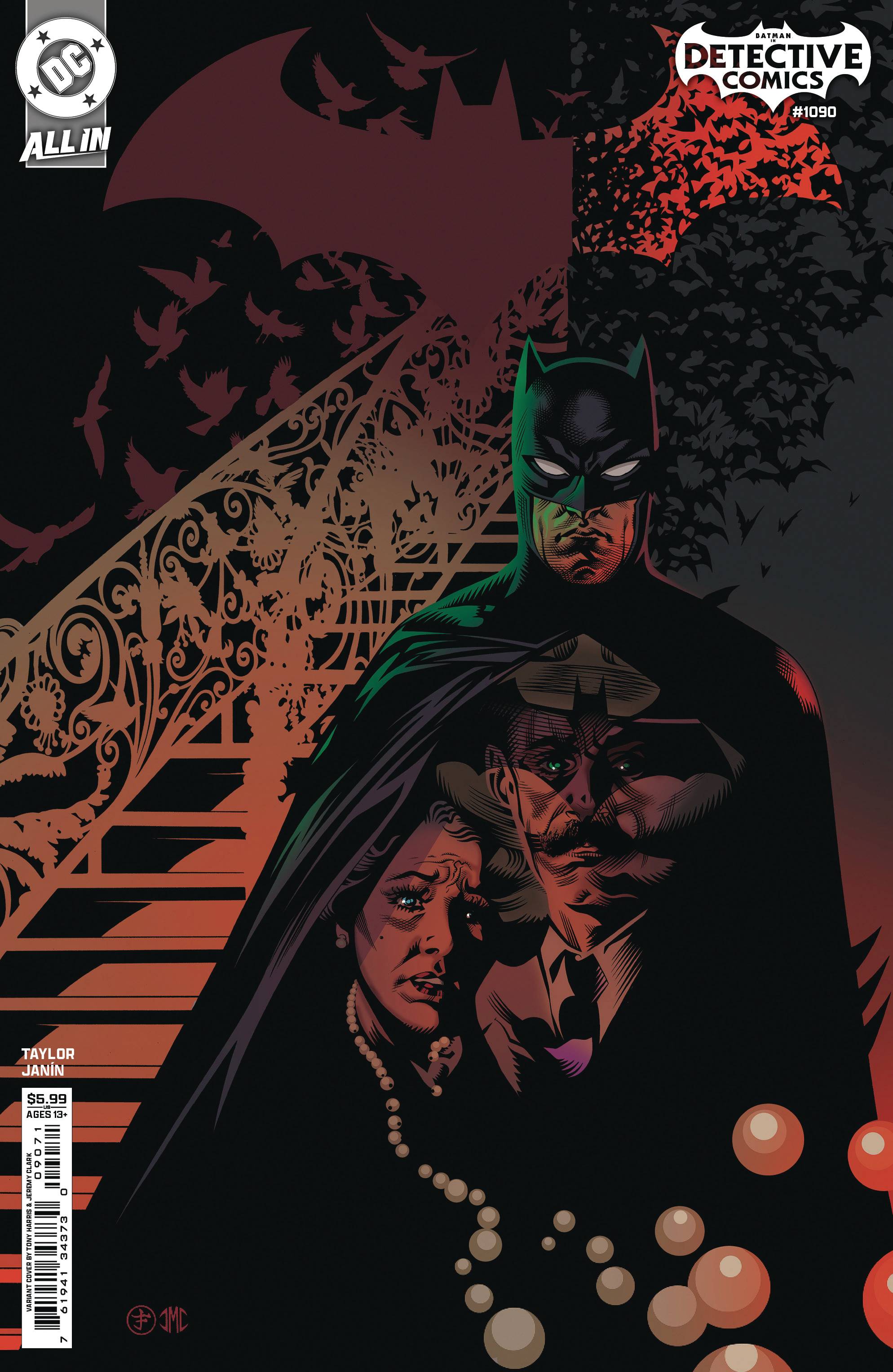 Detective Comics #1090 DC D Tony Harris 10/23/2024 | BD Cosmos