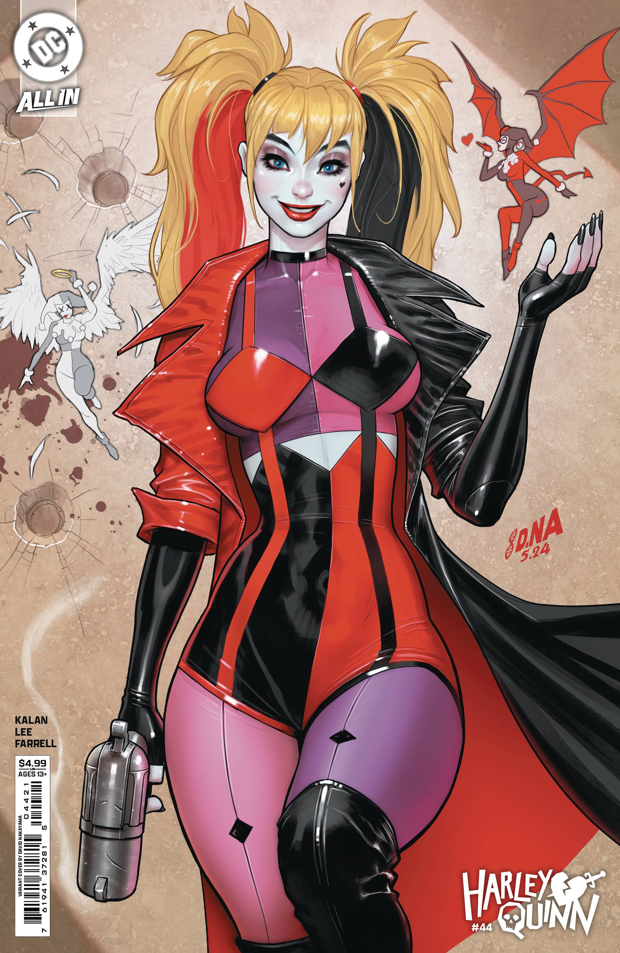 Harley Quinn #44 DC B David Nakayama 10/23/2024 | BD Cosmos