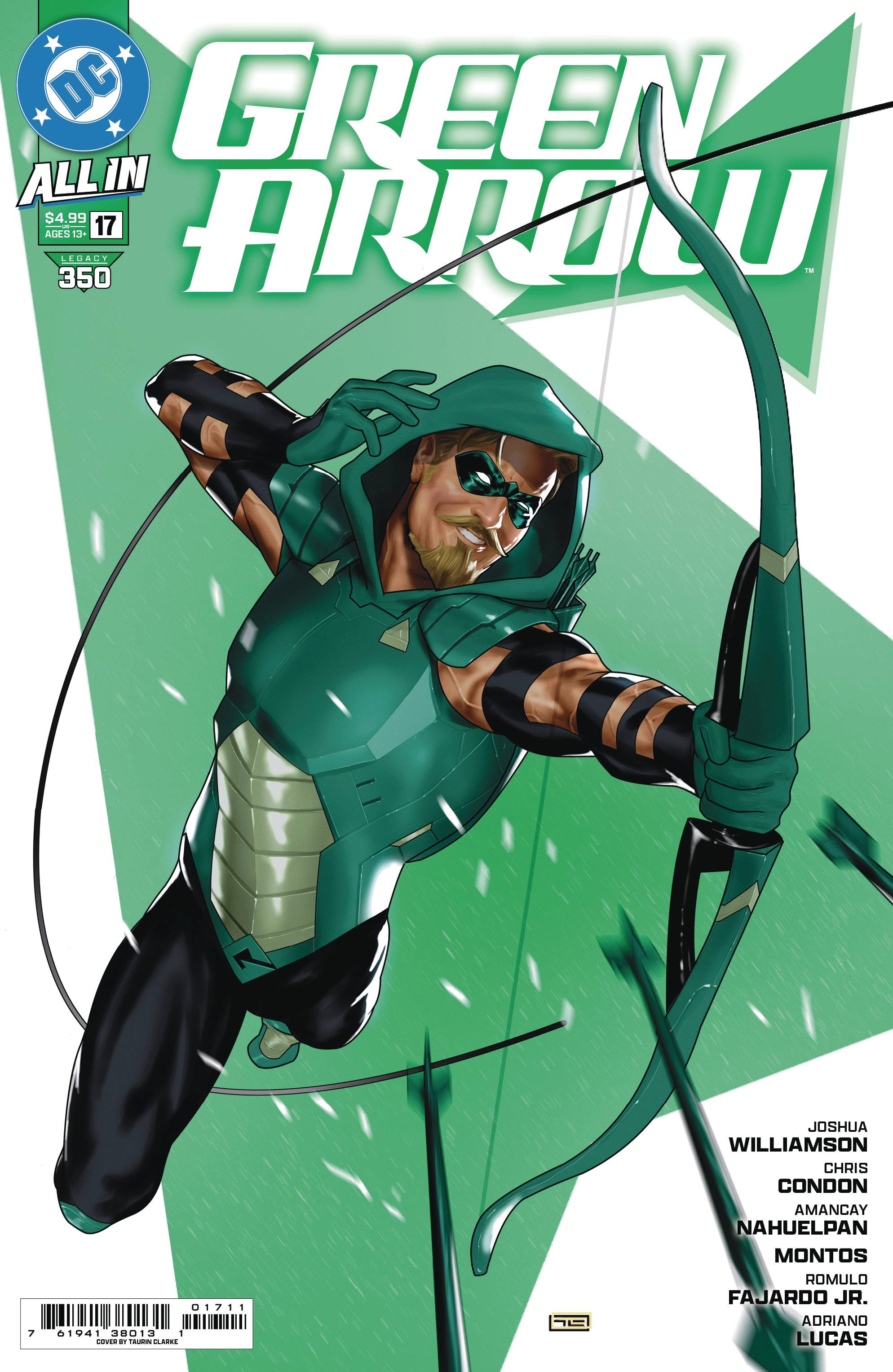 Green Arrow #17 DC A Taurin Clarke 10/23/2024 | BD Cosmos