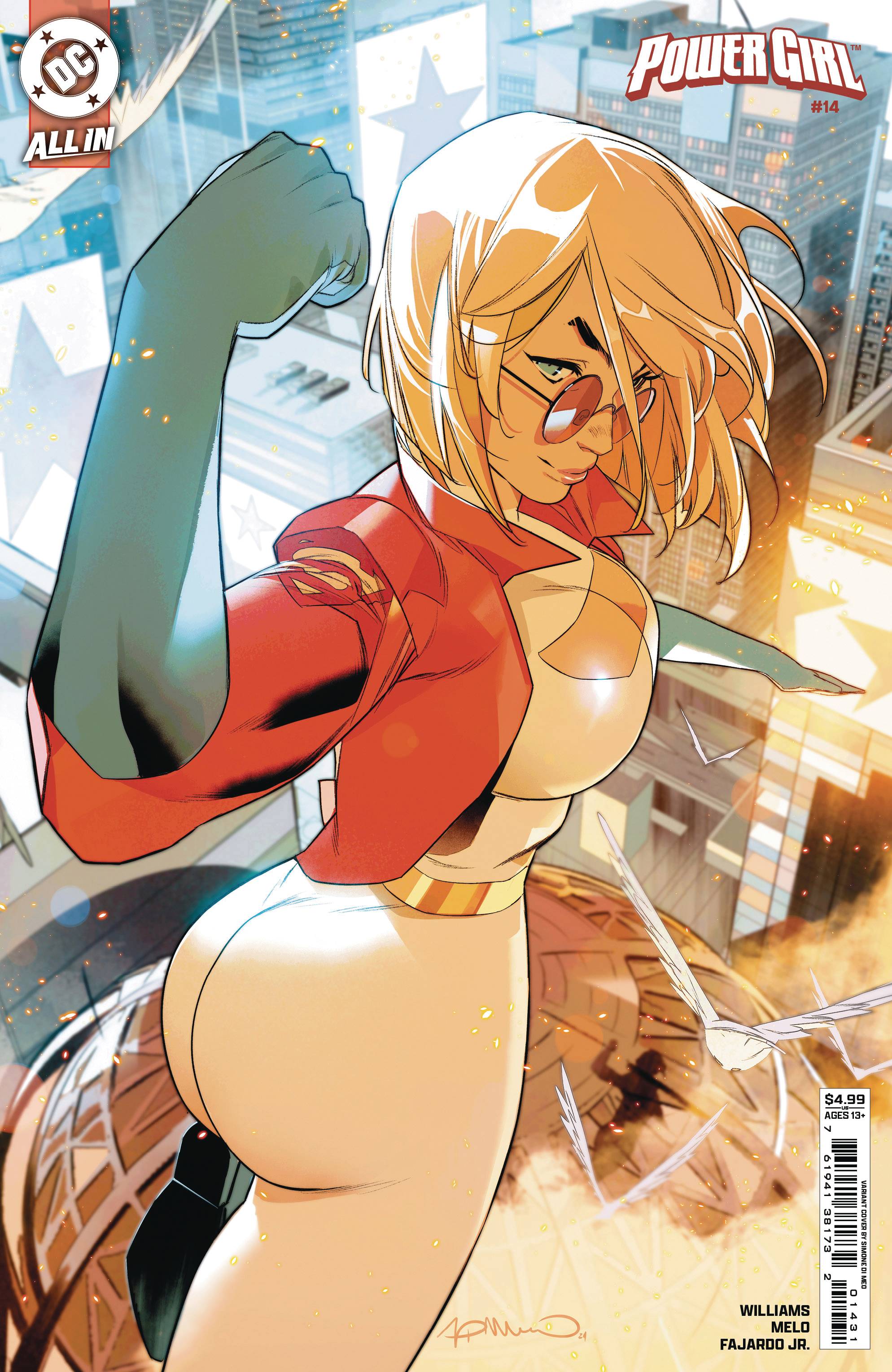 Power Girl #14 DC C Simone Di Meo 10/23/2024 | BD Cosmos