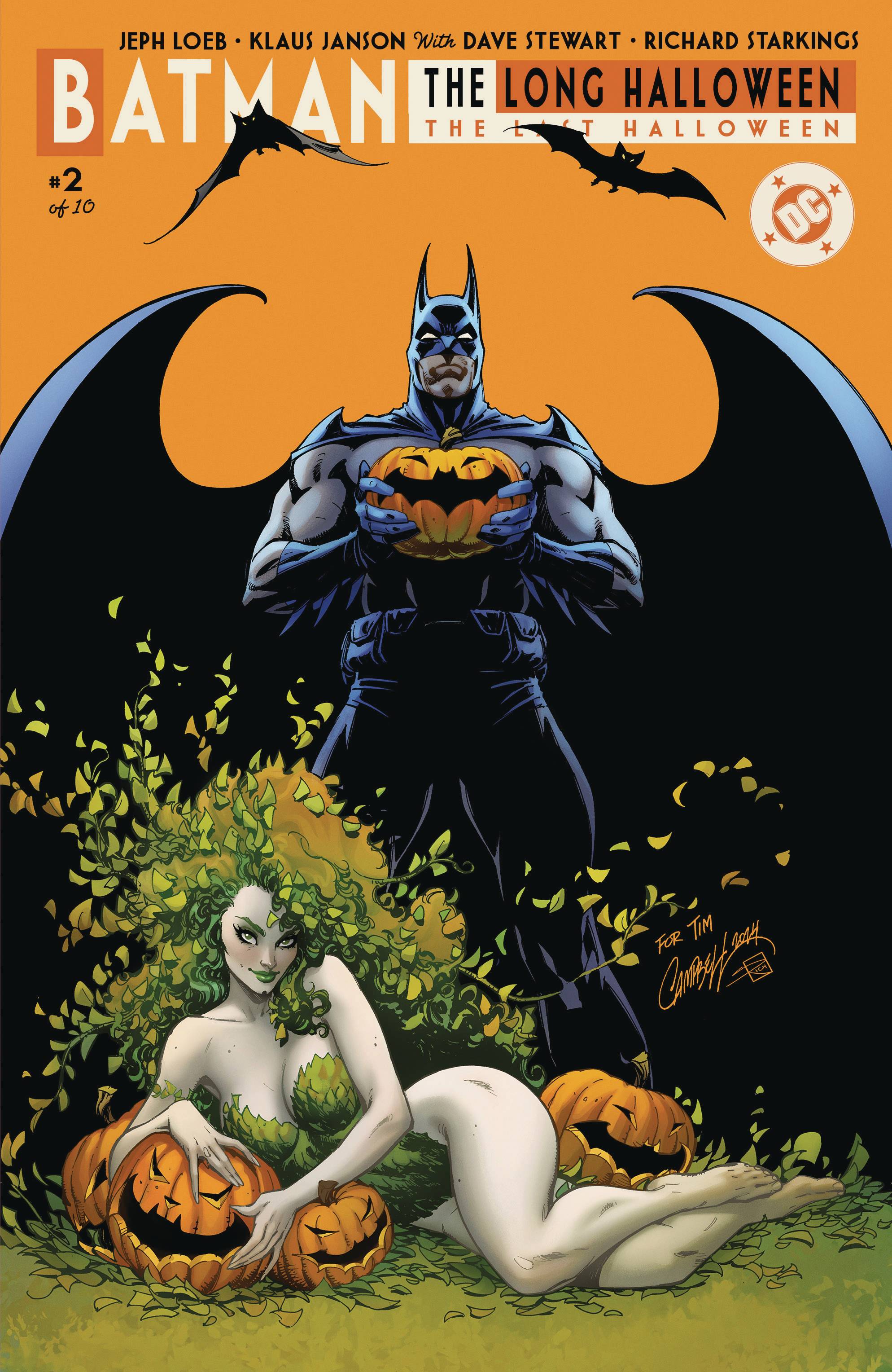 Batman Long Halloween Last Halloween #2 DC C J Scott Campbell 10/30/2024 | BD Cosmos