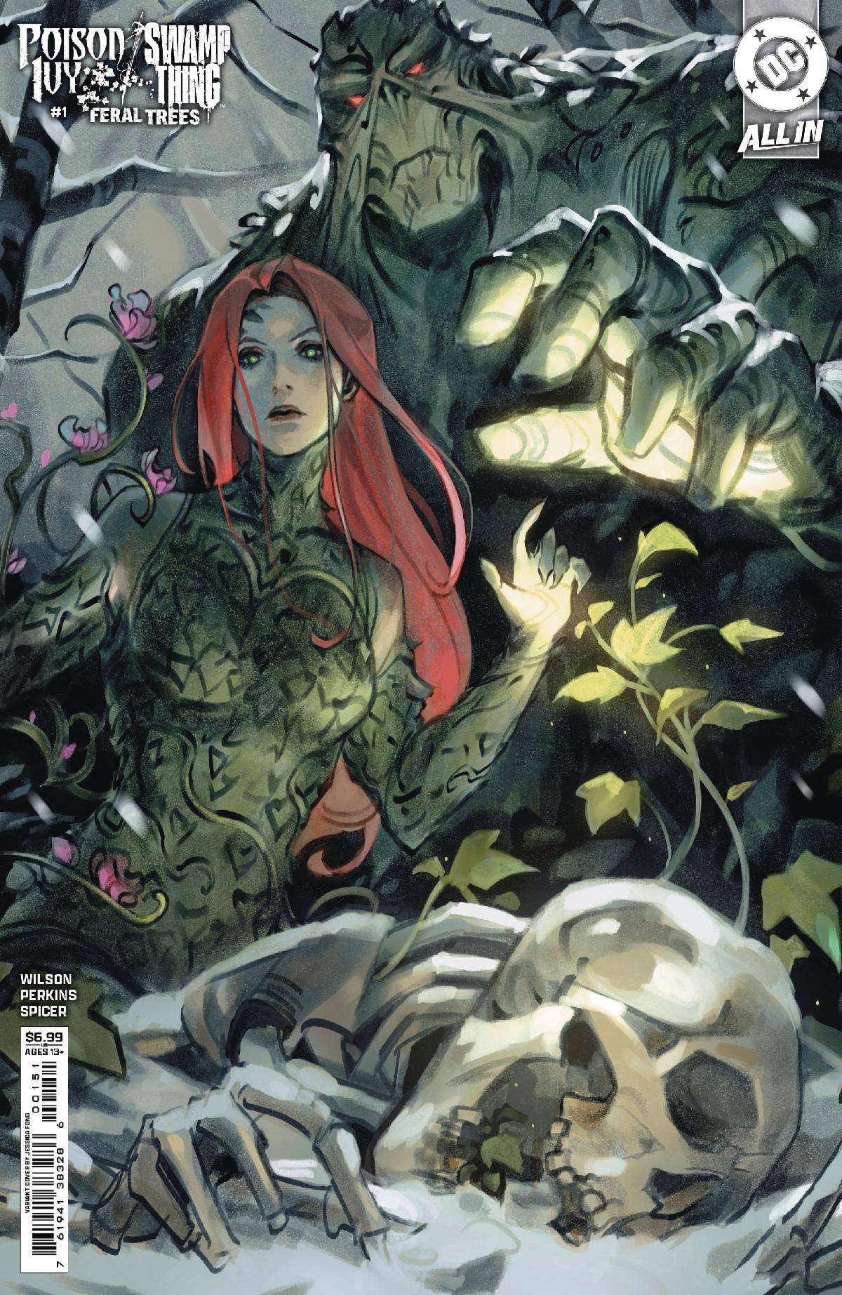 Poison Ivy Swamp Thing Feral Trees #1 DC E Jessica Fong 10/30/2024 | BD Cosmos