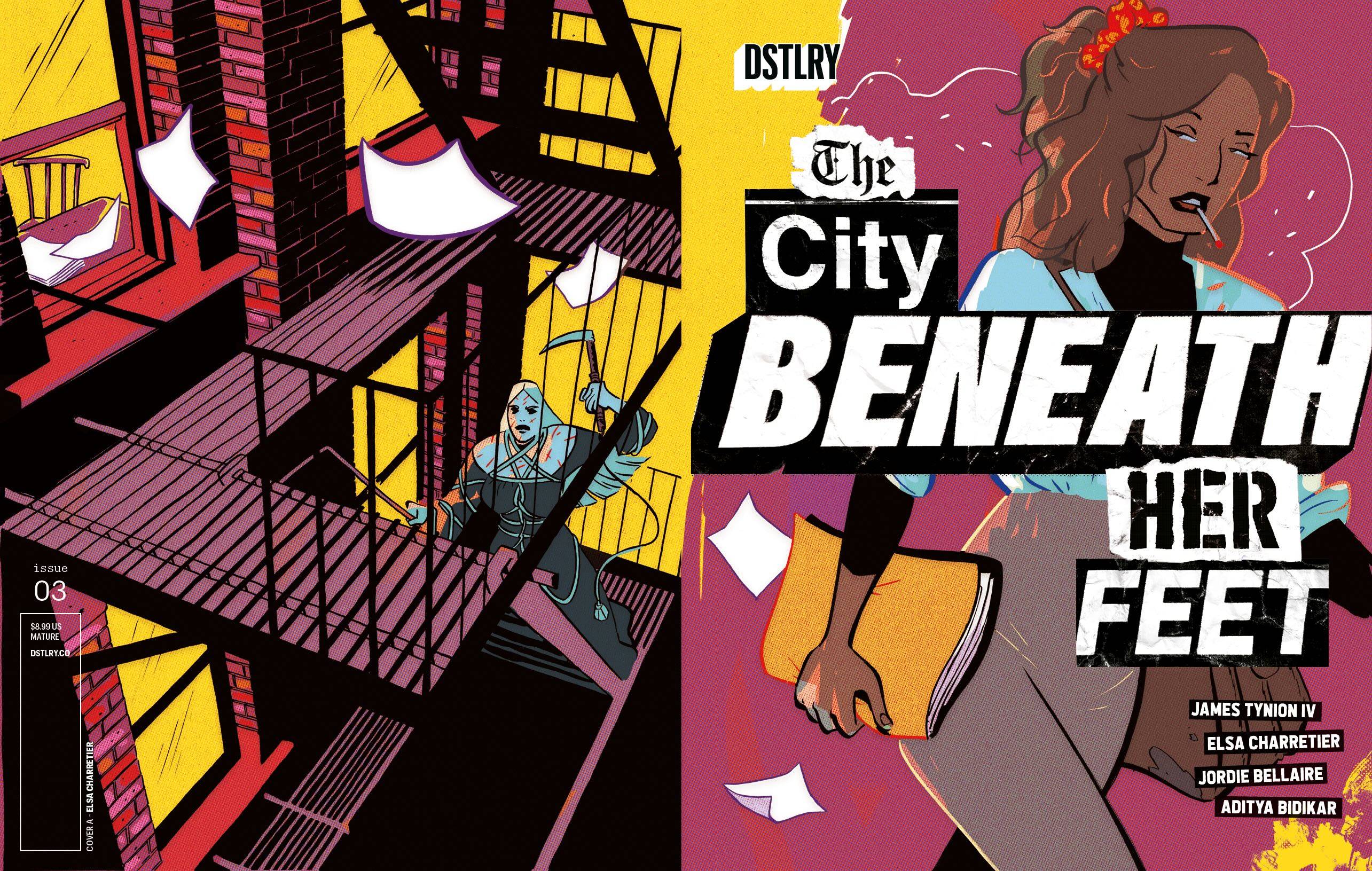 City Beneath Her Feet #3 DSTLRY A Charretier 01/14/2026 | BD Cosmos