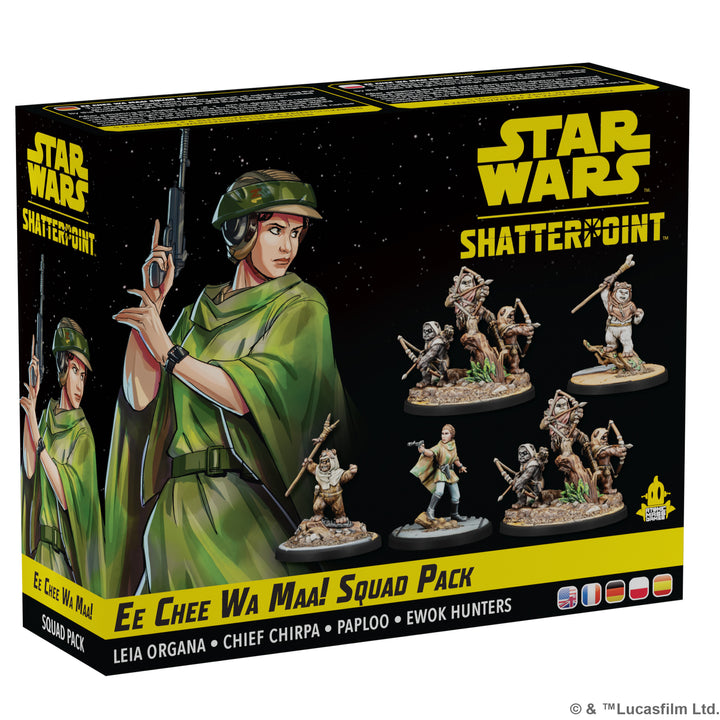 STAR WARS SHATTERPOINT: EE CHEE WA MAA! - LEIA ORGANA SQUAD PACK | BD Cosmos