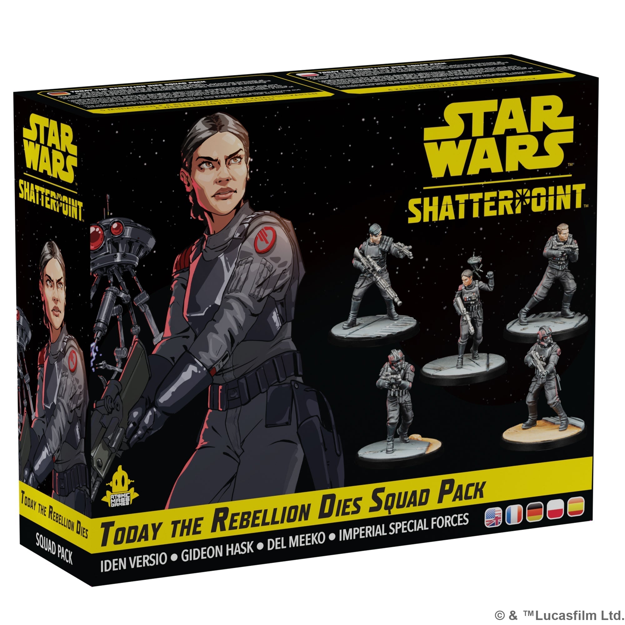 STAR WARS SHATTERPOINT: TODAY THE REBELLION DIES - SQUAD PACK | BD Cosmos