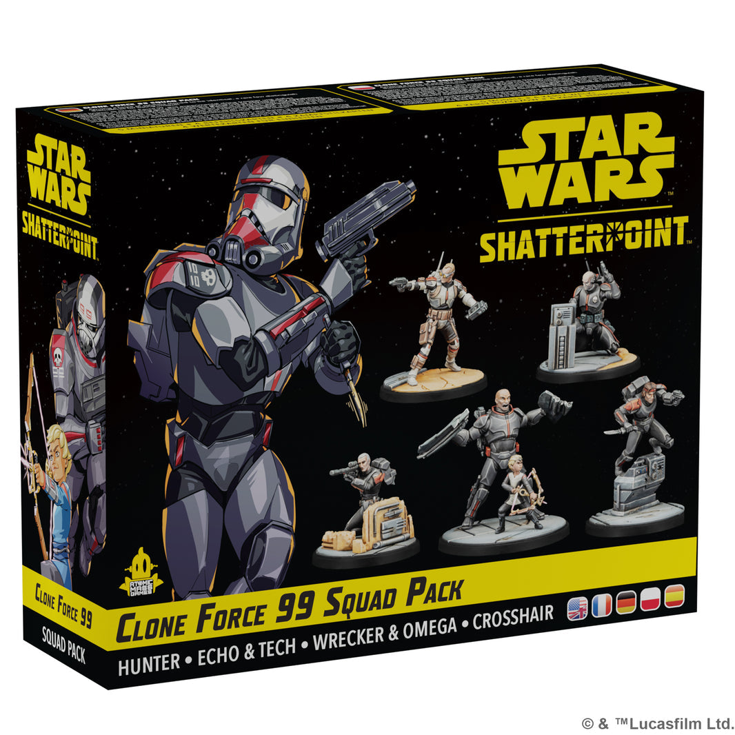 STAR WARS SHATTERPOINT: CLONE FORCE 99 SQUAD PACK | BD Cosmos