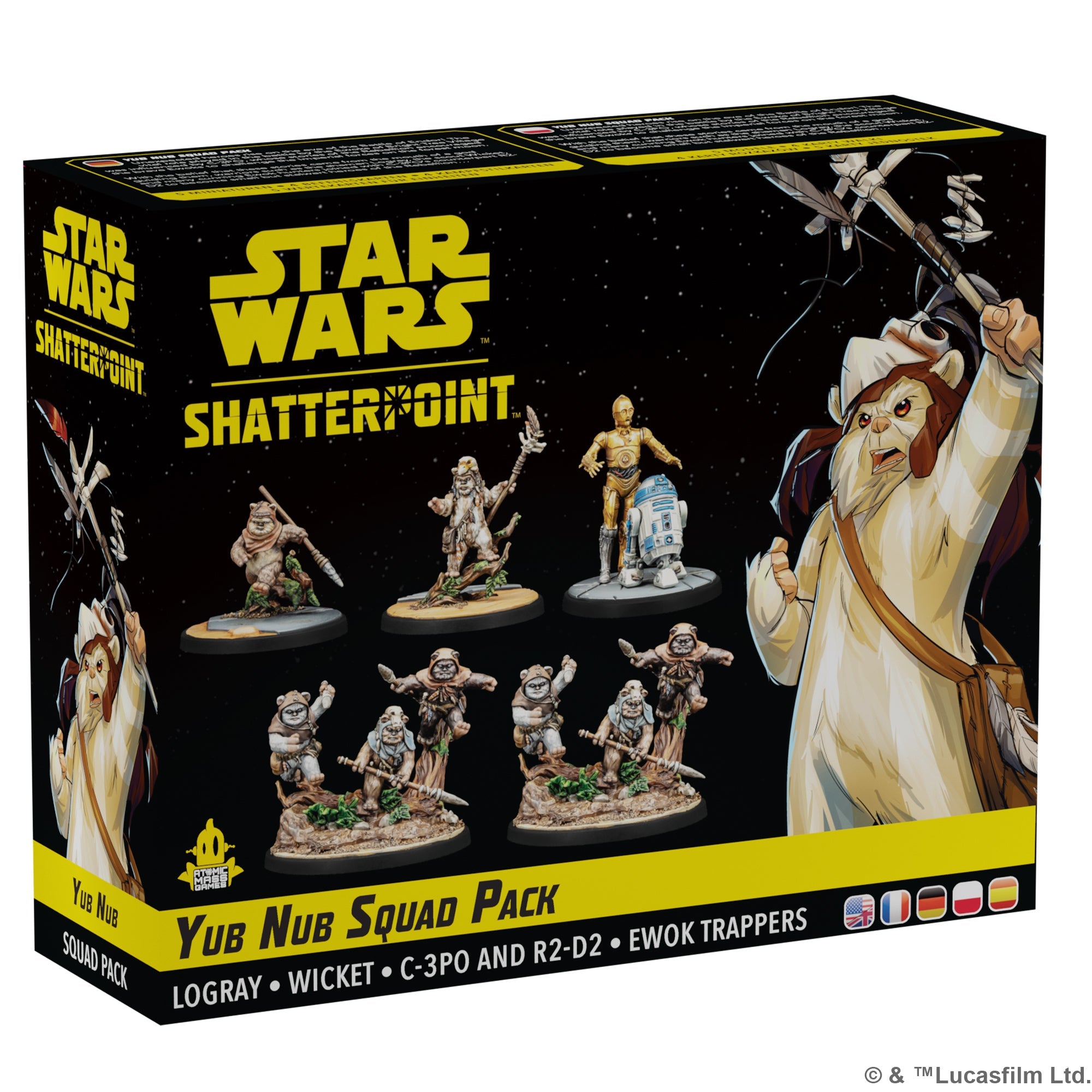 STAR WARS SHATTERPOINT : YUB NUB - PACK ÉQUIPE LOGRAY | BD Cosmos