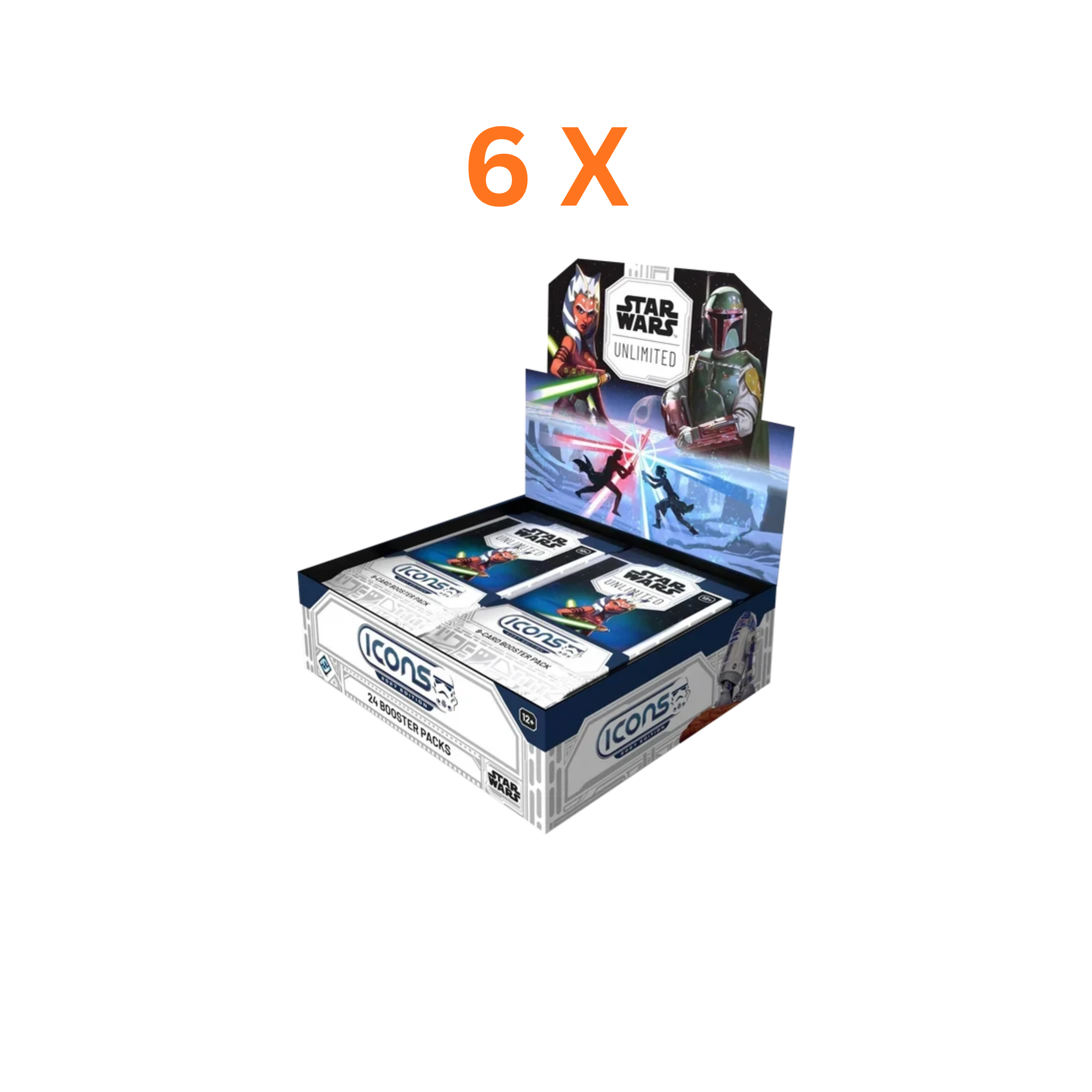 STAR WARS: UNLIMITED - ICONS 2027 EDITION BOOSTER CASE - LIMIT 1 PER ORDER [READ DESCRIPTION] | BD Cosmos