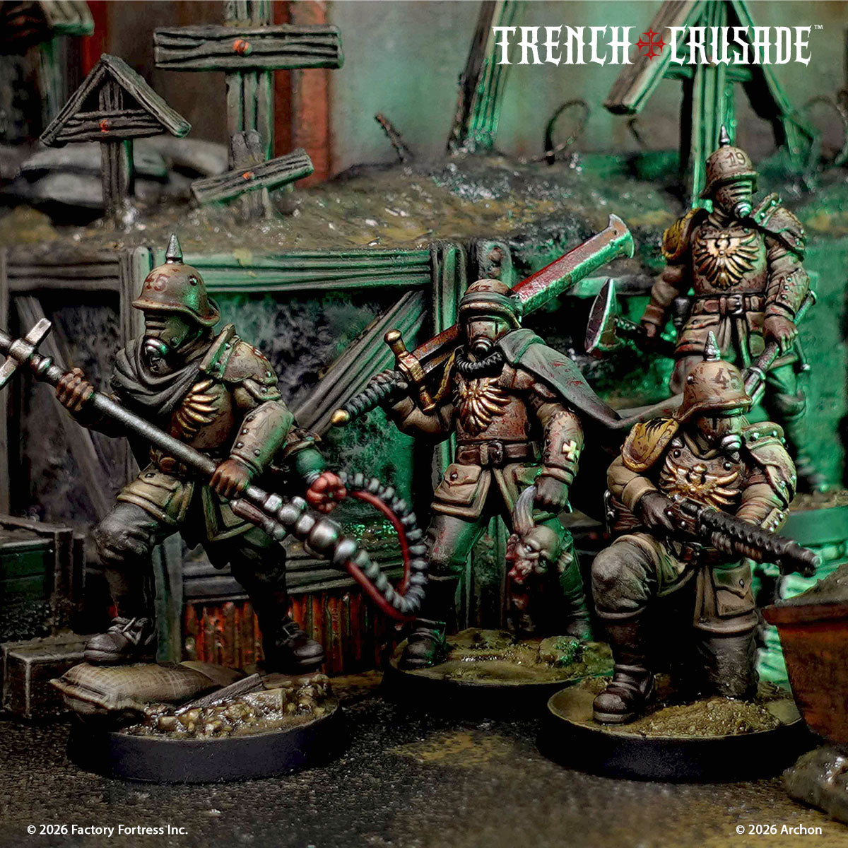 TRENCH CRUSADE: PRUSSIAN STOSSTRUPPEN [PRE-ORDER] - APRIL 2026