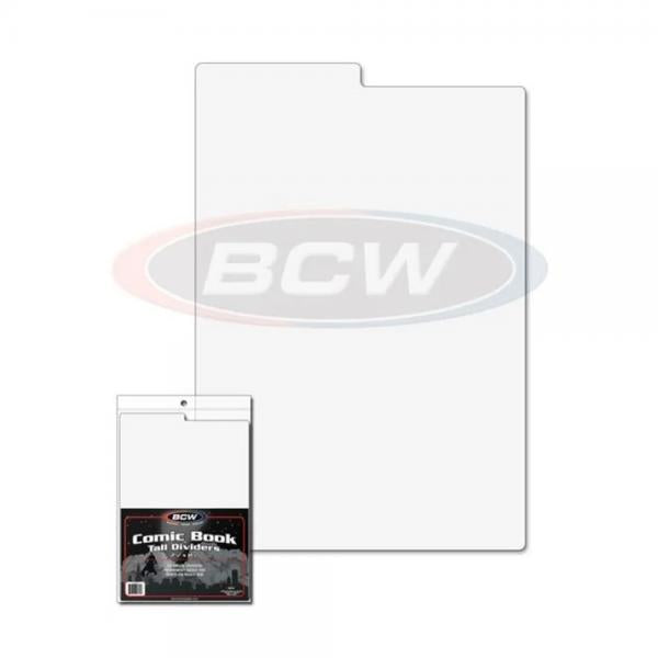 BCW: COMIC BOOK TALL DIVIDERS 25CT | BD Cosmos