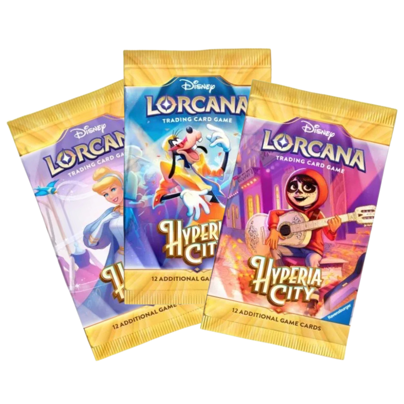 DISNEY LORCANA - HYPERIA CITY - BOOSTER PACK [EN] | BD Cosmos