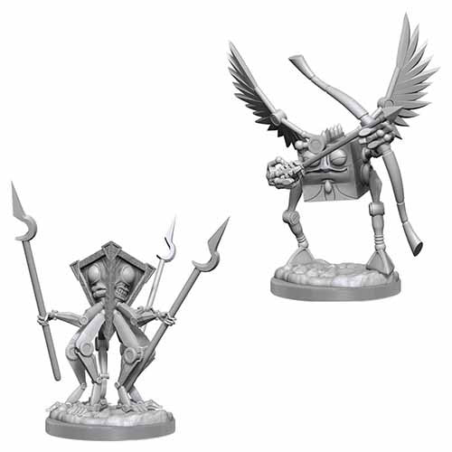 WIZKIDS UNPAINTED MINIS WV18 MODRONS | BD Cosmos