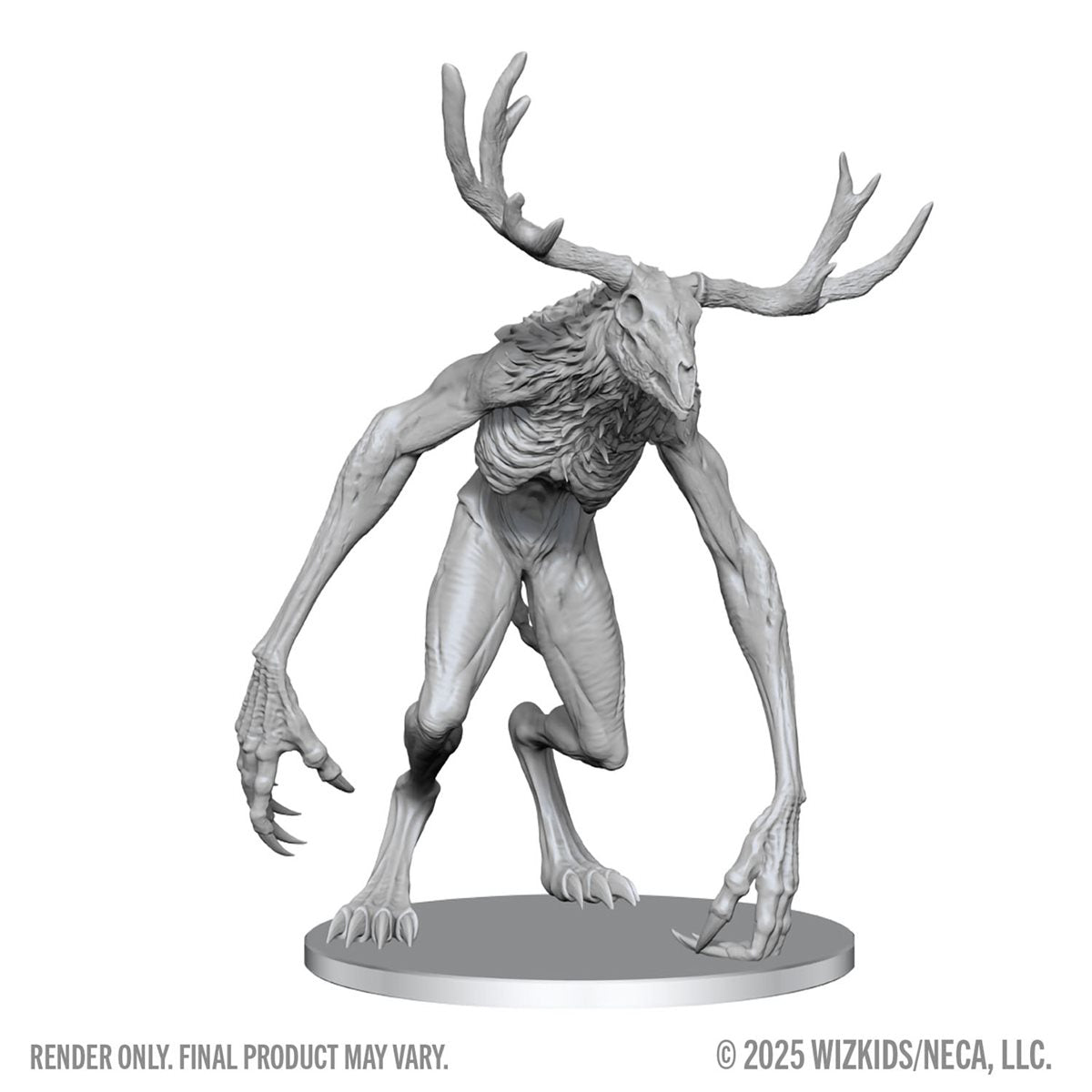 WIZKIDZ MINIS: DND UNPAINTED MINIS WV28 WENDIGO | BD Cosmos
