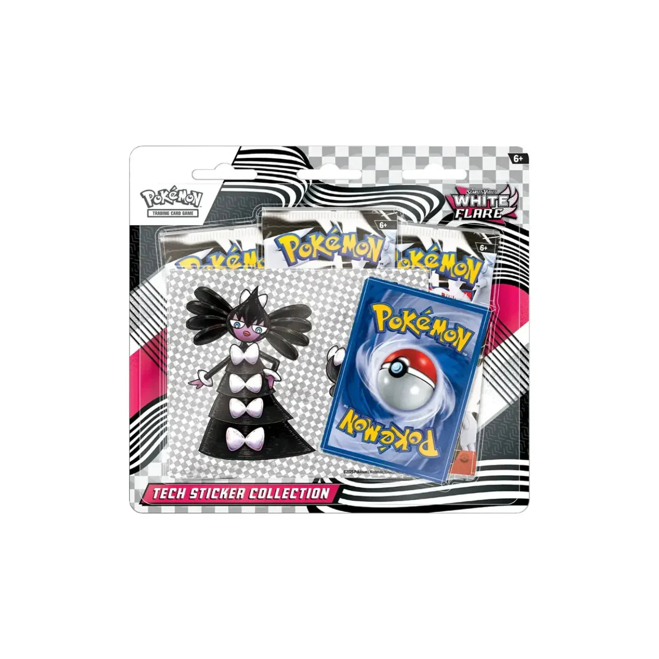 POKEMON TCG SV10.5: BLACK BOLT WHITE FLARE TECH STICKER COLLECTION | BD Cosmos