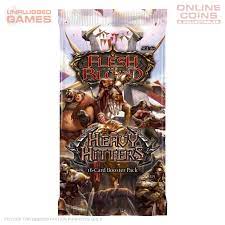 FLESH AND BLOOD: HEAVY HITTERS BOOSTER PACKS | BD Cosmos