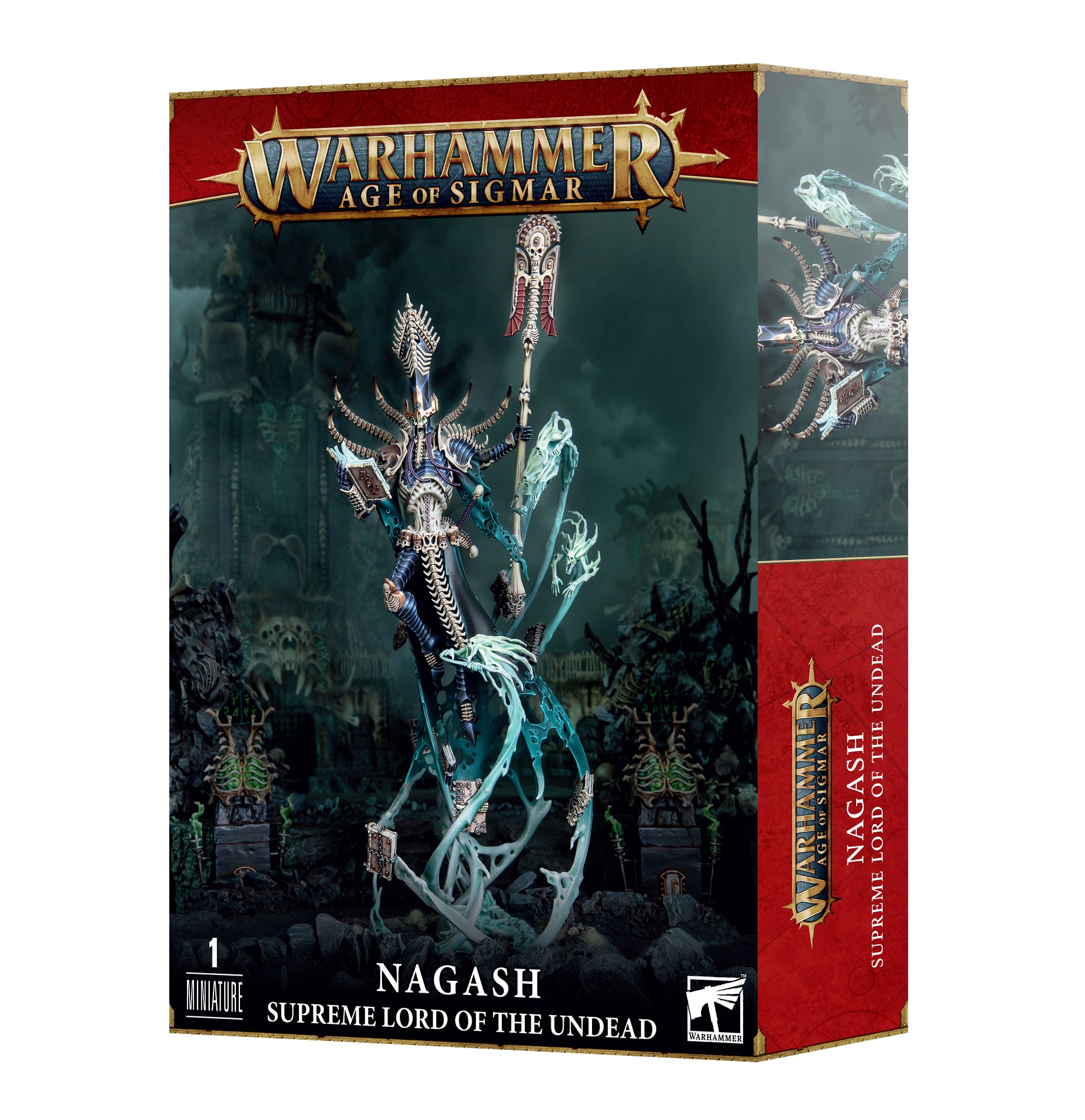 AOS OSSIARCH BONEREAPERS: NAGASH SUPREME LORD OF UNDEAD | BD Cosmos