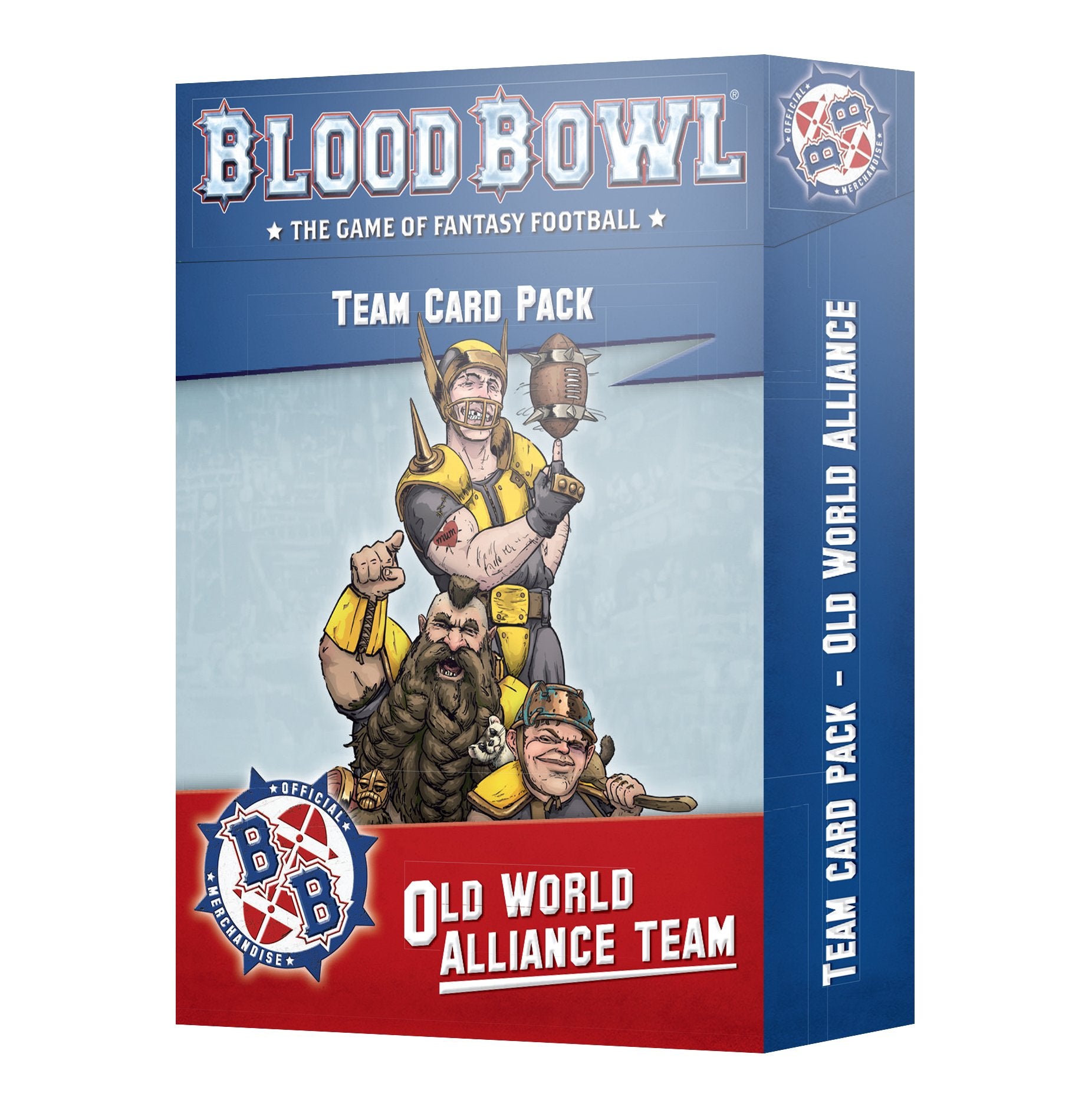 BLOOD BOWL : PACK DE CARTES ÉQUIPE OLD WORLD ALLIANCE | BD Cosmos