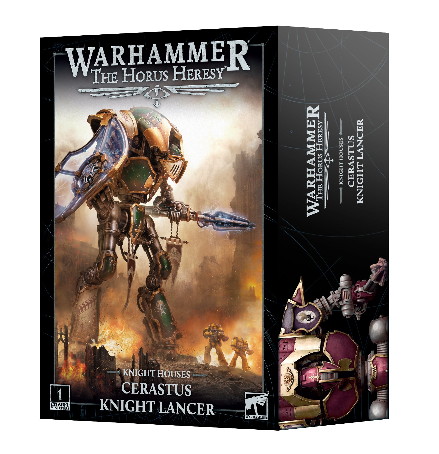 HORUS HERESY KNIGHT HOUSES: CERASTUS KNIGHT LANCER | BD Cosmos