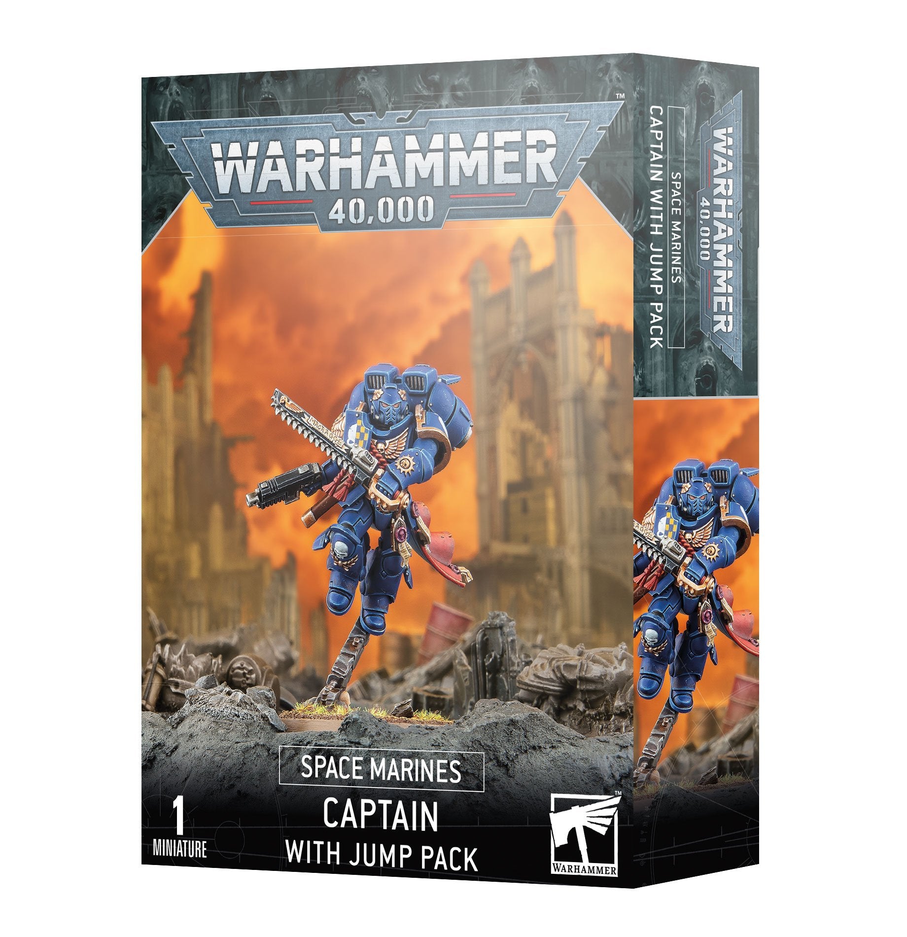 SPACE MARINES : CAPITAINE AVEC JUMP PACK | BD Cosmos
