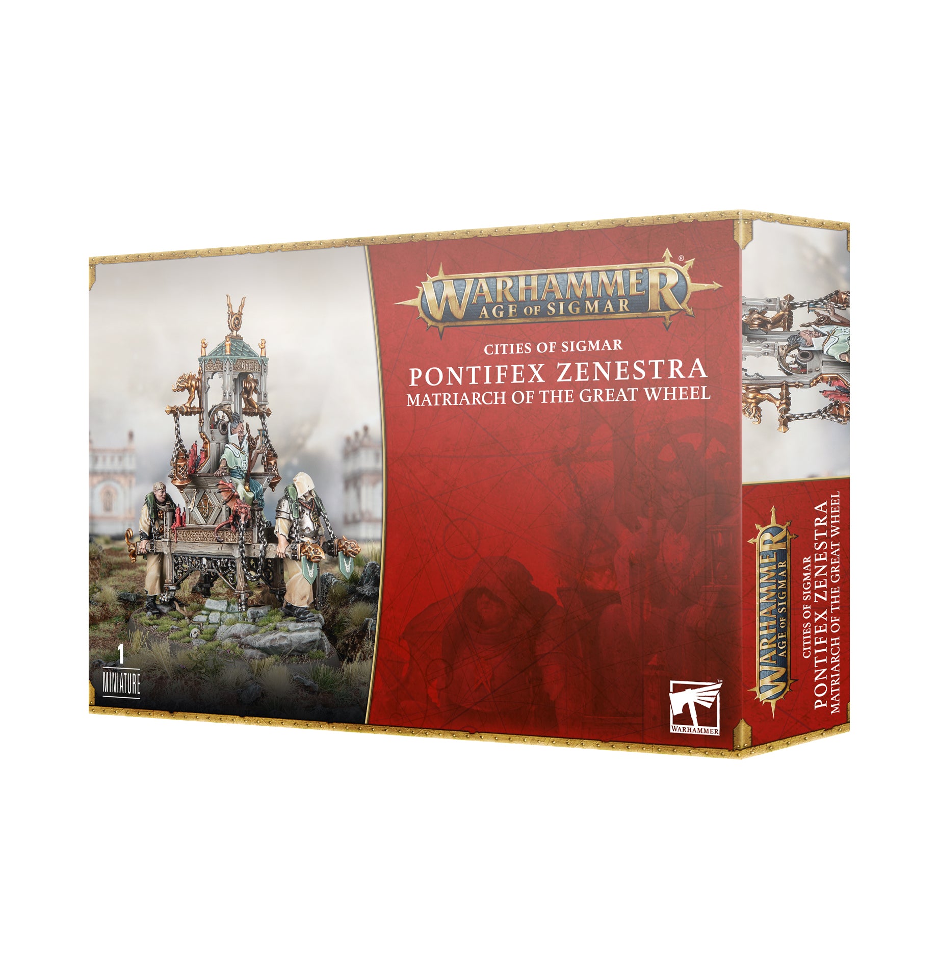 AOS CITIES OF SIGMAR: PONTIFEX ZYLSTRA MATRIARCH OF THE GREAT WHEEL | BD Cosmos