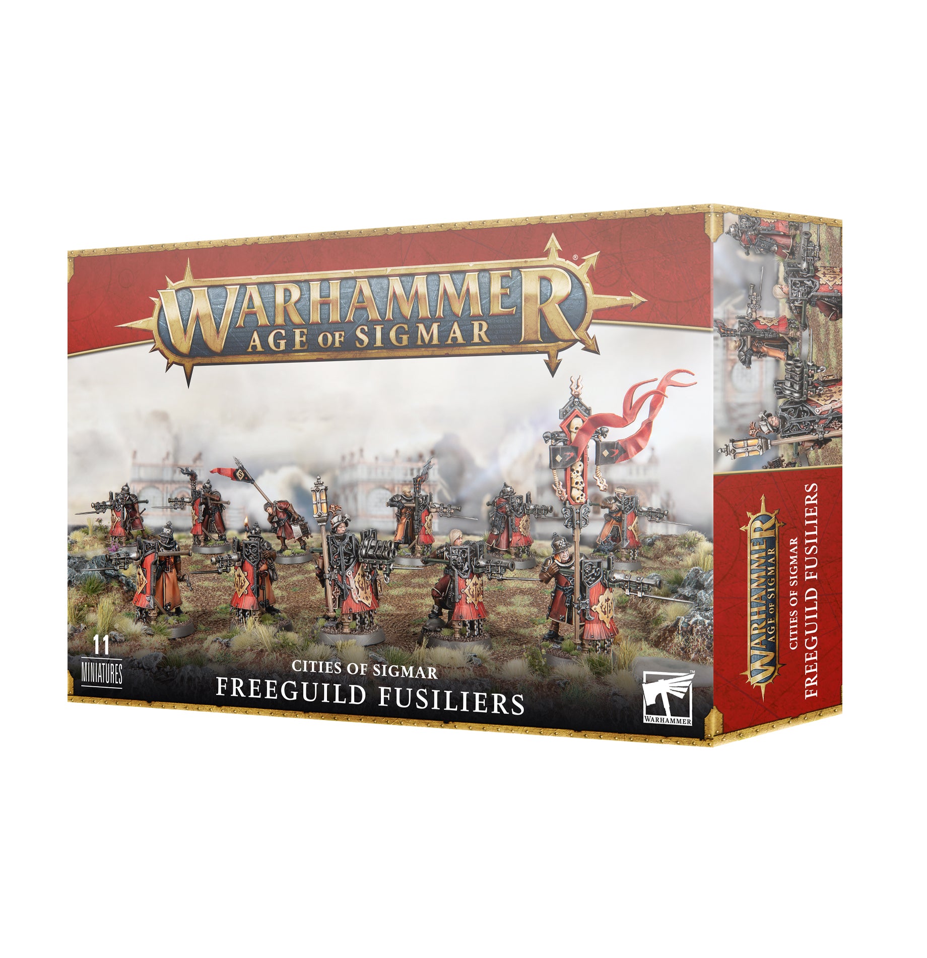 AOS: CITIES OF SIGMAR: FREEGUILD FUSILIERS | BD Cosmos