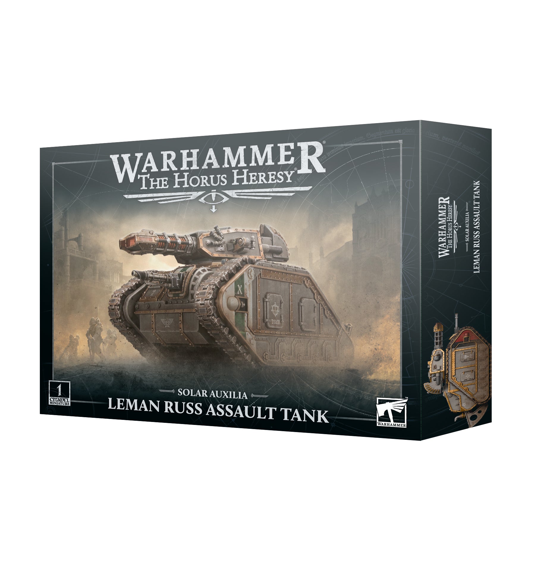 HORUS HERESY SOLAR AUXILIA: LEMAN RUSS ASSAULT TANK | BD Cosmos