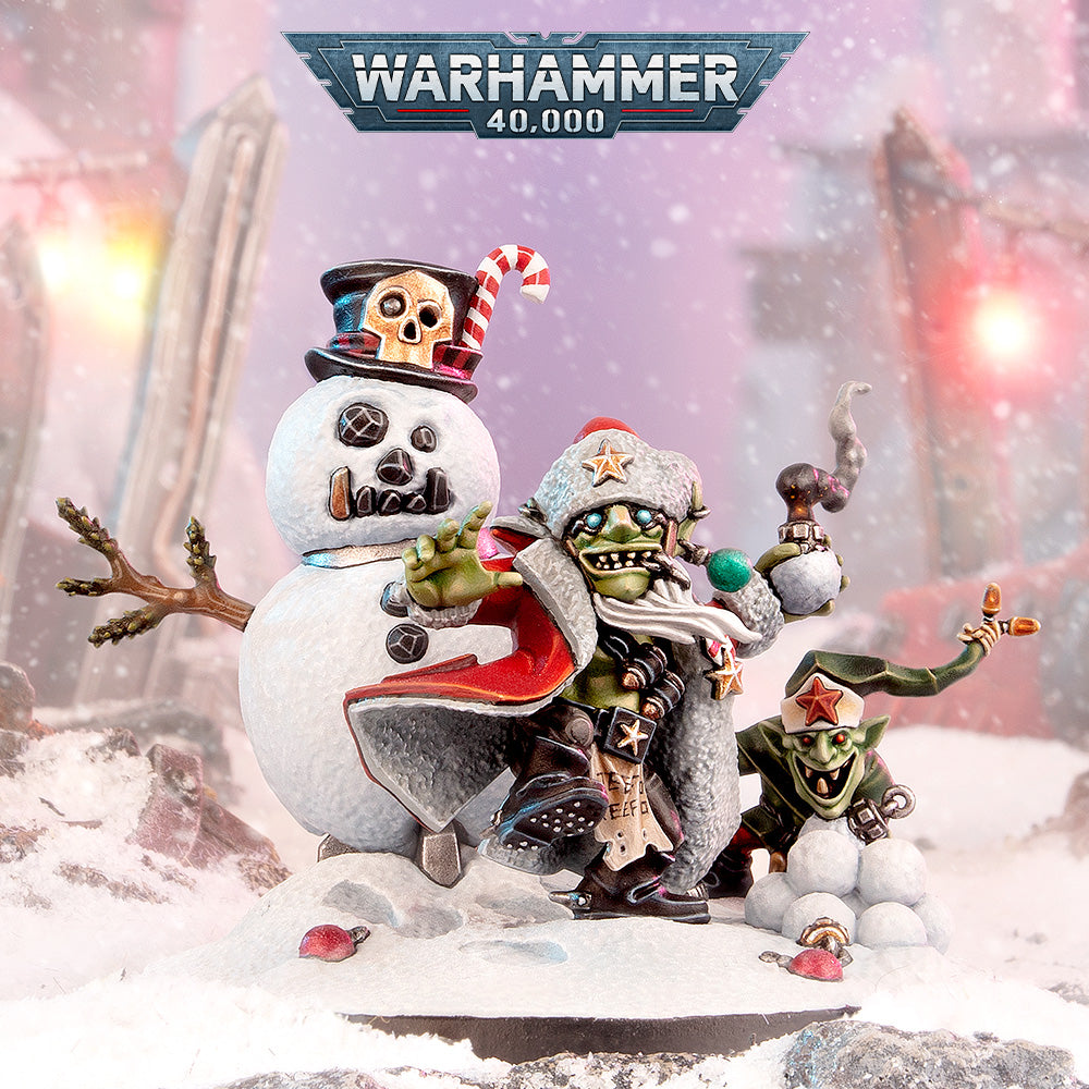 ORKS: DA RED GOBBO'S A-BOMB-INABLE SNOWMAN | BD Cosmos