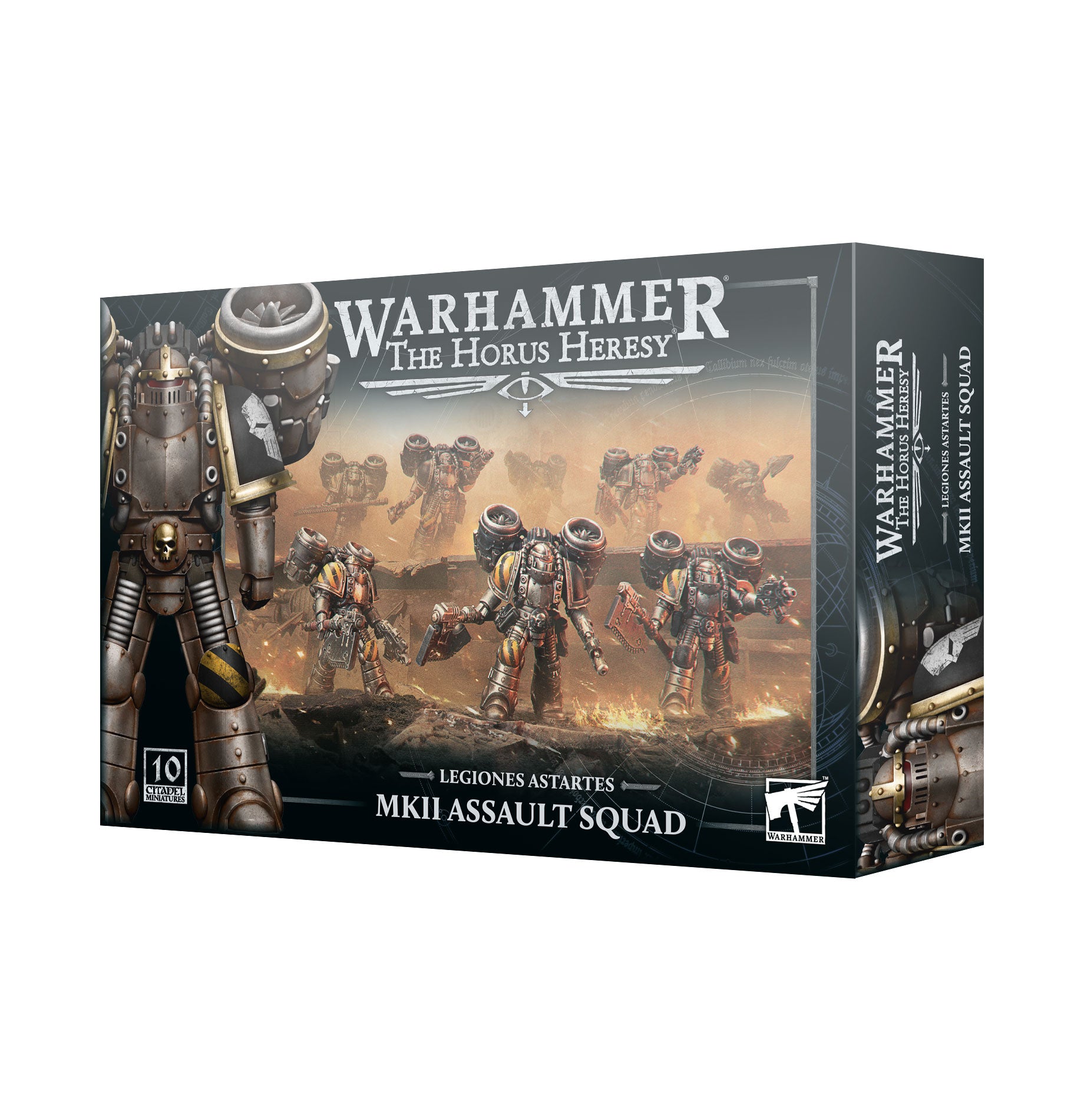 HORUS HERESY: LEGIONES ASTARTES: MKII ASSAULT SQUAD | BD Cosmos