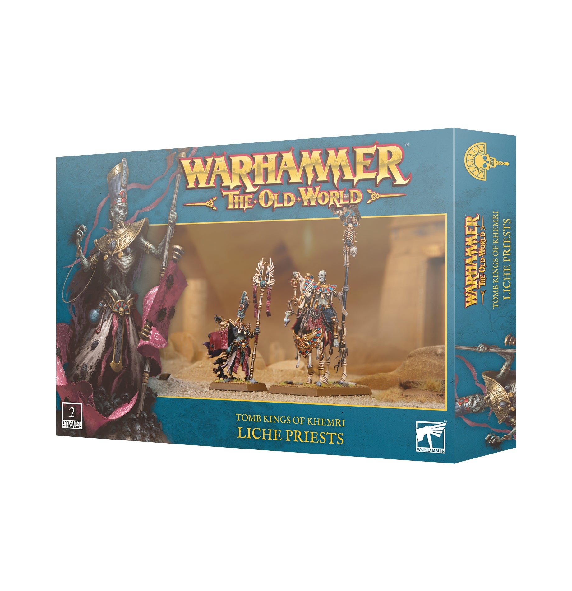 OLD WORLD: TOMB KINGS OF KHEMRi - LICHE PRIESTS | BD Cosmos