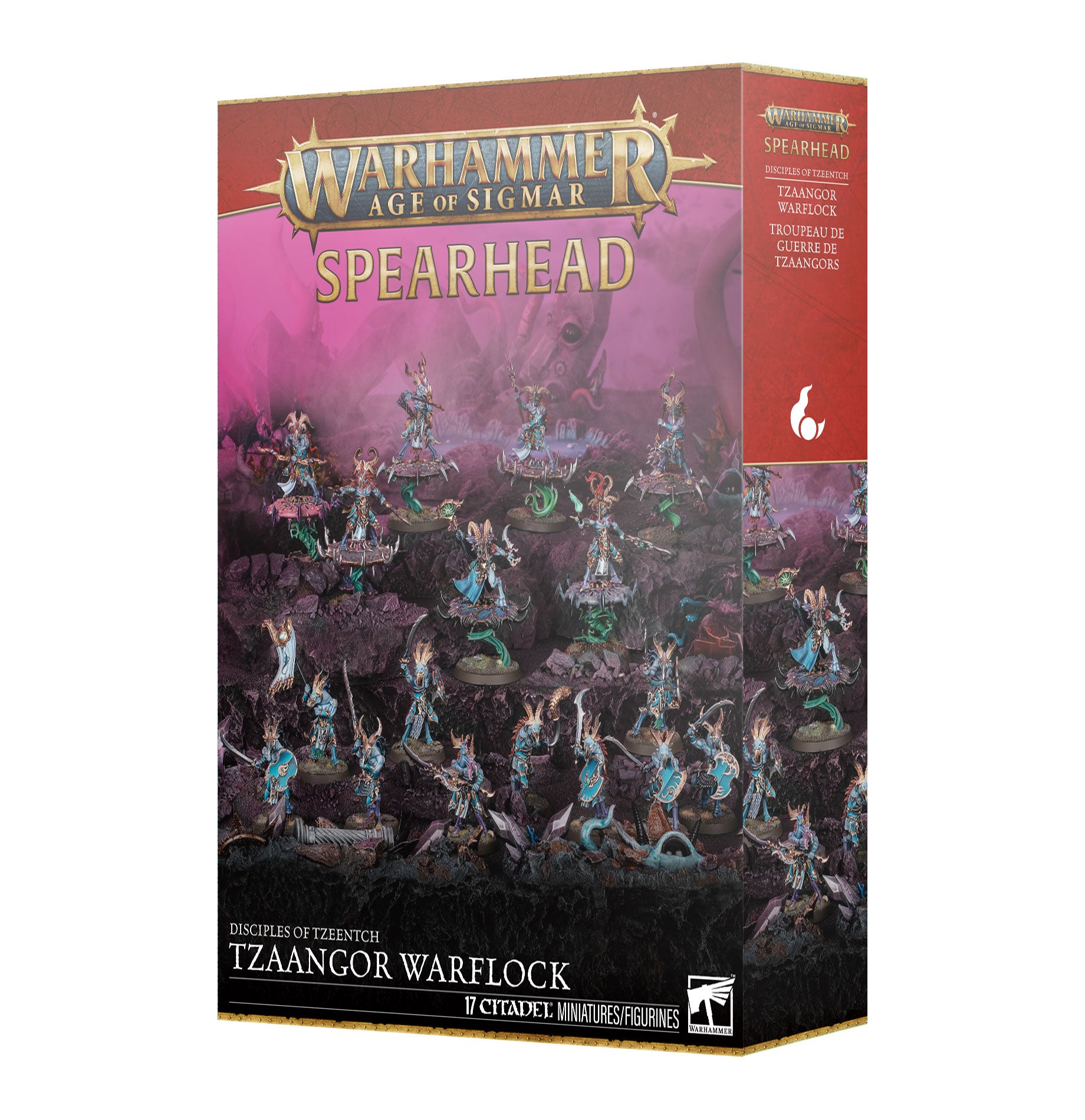 AOS SPEARHEAD: DISCIPLES OF TZEENTCH - TZAANGOR WARFLOCK | BD Cosmos