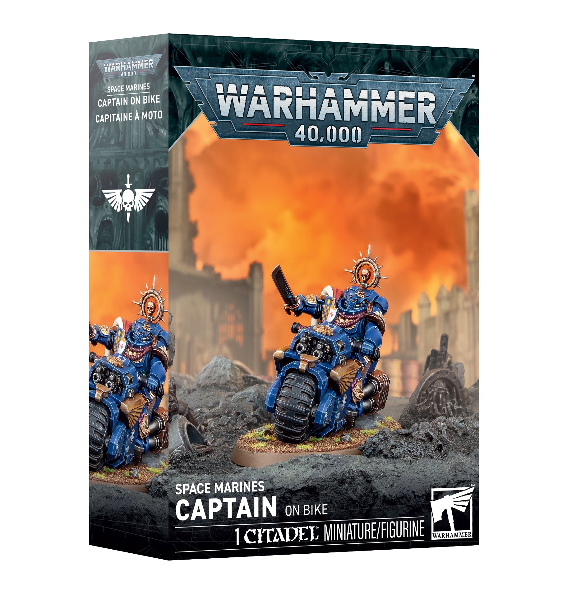 SPACE MARINES: CAPTAIN ON BIKE | BD Cosmos