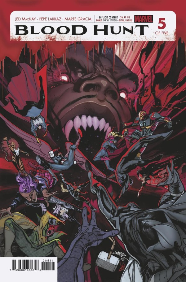 Blood Hunt Red Band #5 A Marvel 07/31/2024 | BD Cosmos