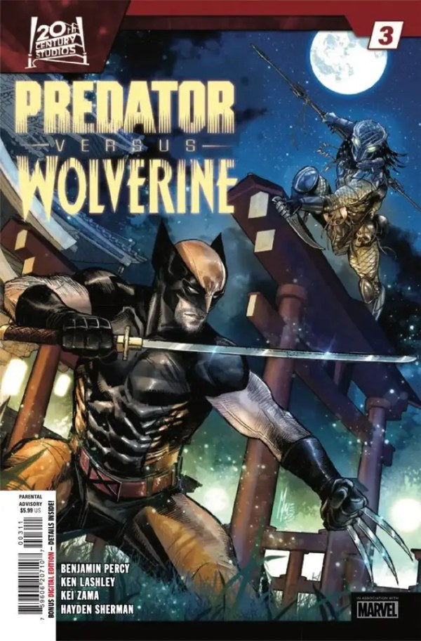 Predator contre Wolverine #3 MARVEL 11/29/2023 | BD Cosmos