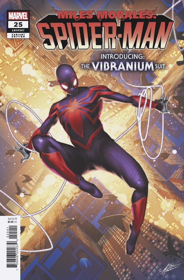 Miles Morales Spider-Man #25 Marvel Manhanini New Costume 10/16/2024 | BD Cosmos