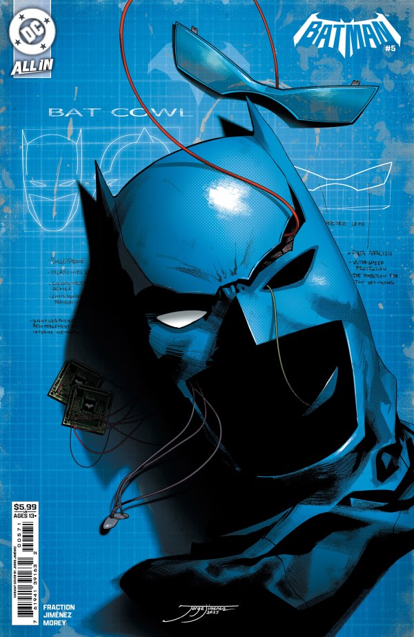 Batman #5 DC E Jorge Jimenez Bat Gadget 01/07/2026 | BD Cosmos