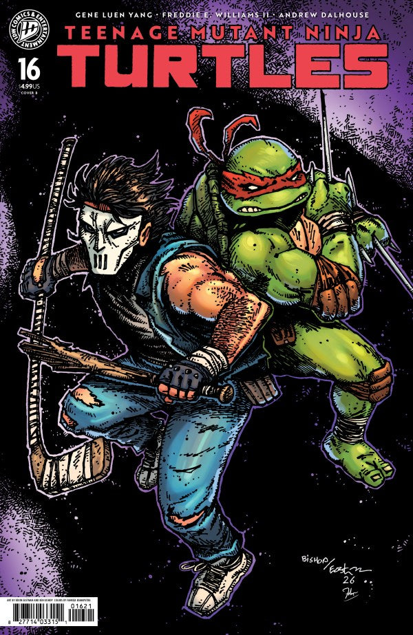 Teenage Mutant Ninja Turtles #16 IDW B Eastman & Bishop 03/11/2026 | BD Cosmos