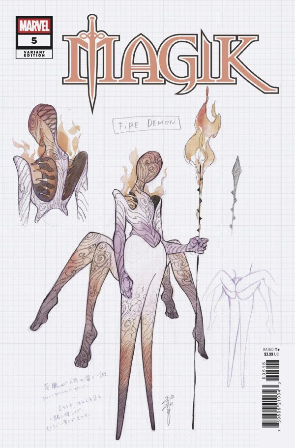 Magik #5 MARVEL 1:10 Peach Momoko Design 05/28/2025 | BD Cosmos