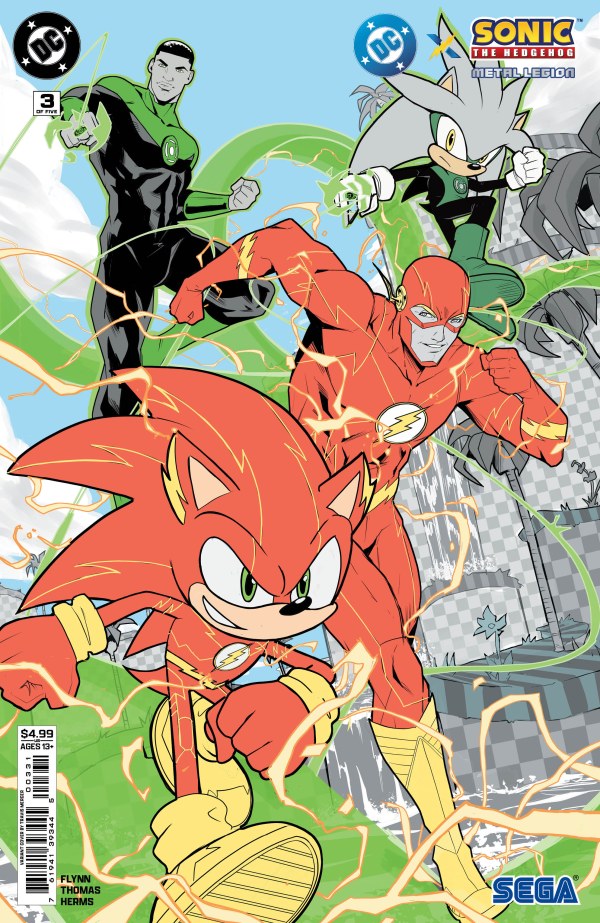 DC X Sonic The Hedgehog The Metal Legion #3 [Of 5] DC C Mercer 07/01/2026 | BD Cosmos