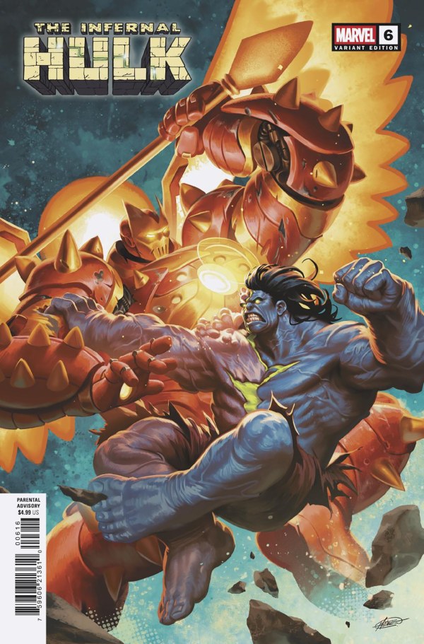 Infernal Hulk #6 MARVEL 1:25 Mateus Manhanini 04/22/2026 | BD Cosmos
