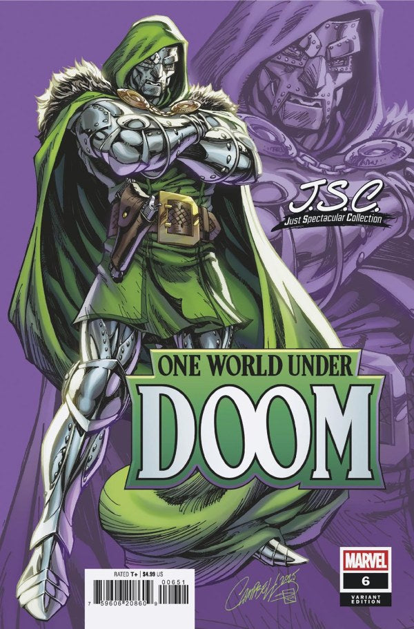 One World Under Doom #6 Marvel J. Scott Campbell Just Spectacular Collection 08/06/2025 | BD Cosmos