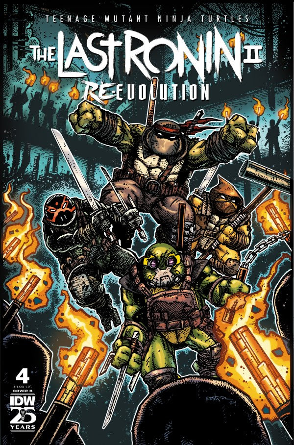 TMNT Last Ronin II Re-Evolution #4 IDW B Eastman Release 01/29/2025 | BD Cosmos