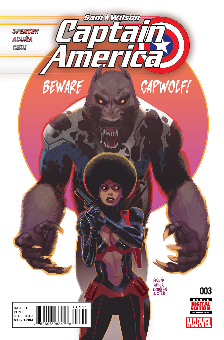 Captain America Sam Wilson #3 Marvel 11/18/2015 | BD Cosmos