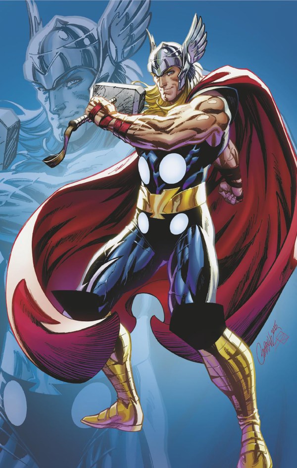 Mortal Thor #1 1:100 J. Scott Campbell Just Spectacular Collection Virgin 08/27/2025 | BD Cosmos